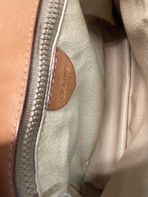CELINE（セリーヌ）CELINE (セリーヌ) ショルダーバッグ ベージュの古着・服飾アイテム