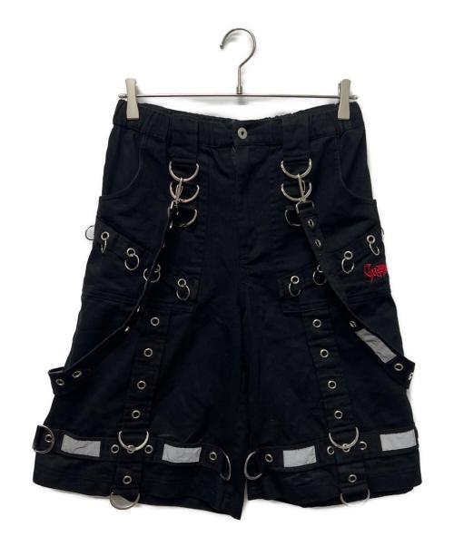 Grrr the Lipper（ガルルザリッパー）Grrr the Lipper (ガルルザリッパー) ボンテージハーフパンツ ブラック サイズ:FREEの古着・服飾アイテム