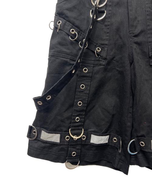 Grrr the Lipper（ガルルザリッパー）Grrr the Lipper (ガルルザリッパー) ボンテージハーフパンツ ブラック サイズ:FREEの古着・服飾アイテム