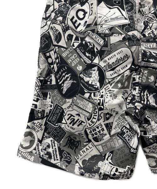 THE NORTH FACE（ザ ノース フェイス）THE NORTH FACE (ザ ノース フェイス) スプラッシュショーツ ショートパンツ ブラック×ホワイト サイズ:Ｌの古着・服飾アイテム