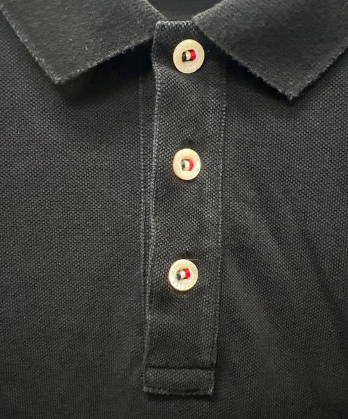 MONCLER（モンクレール）MONCLER (モンクレール) ポロシャツ ブラック サイズ:Mの古着・服飾アイテム