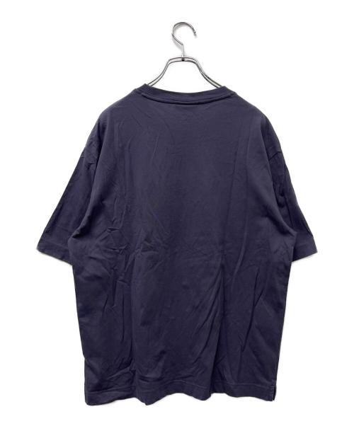 maison kitsune（メゾンキツネ）maison kitsune (メゾンキツネ) Chillax Print Oversize Tシャツ グレー サイズ:Ｓの古着・服飾アイテム