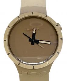 SWATCH（スウォッチ）の古着「big bold bioceramic desert」｜ブラウン