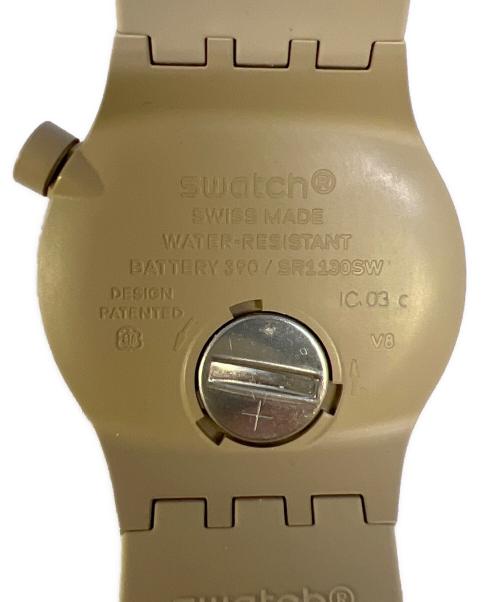 SWATCH（スウォッチ）SWATCH (スウォッチ) big bold bioceramic desert ブラウンの古着・服飾アイテム