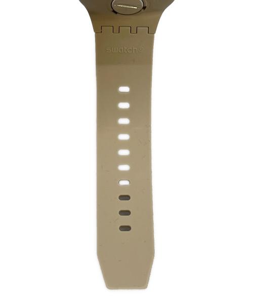 SWATCH（スウォッチ）SWATCH (スウォッチ) big bold bioceramic desert ブラウンの古着・服飾アイテム