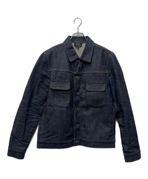 A.P.C.（アーペーセー）A.P.C. (アーペーセー) デニムジャケット インディゴ サイズ:Ｌの古着・服飾アイテム