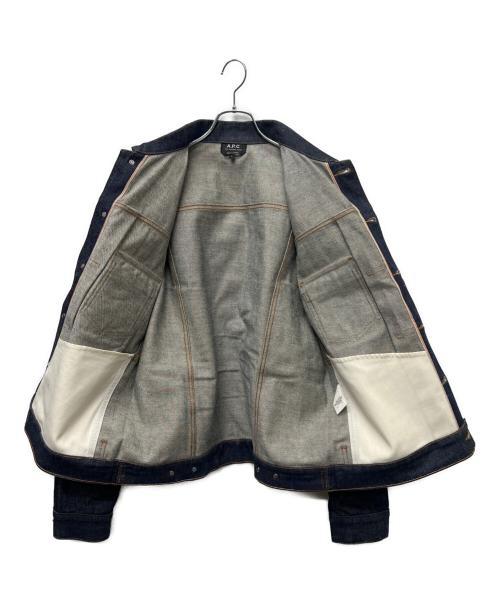 A.P.C.（アーペーセー）A.P.C. (アーペーセー) デニムジャケット インディゴ サイズ:Ｌの古着・服飾アイテム