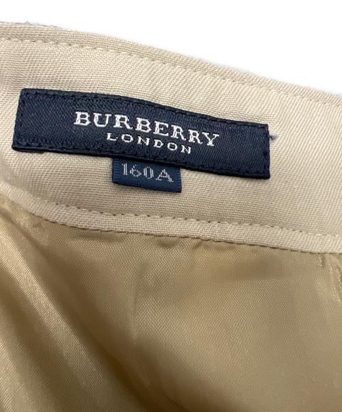 BURBERRY LONDON（バーバリーロンドン）BURBERRY LONDON (バーバリーロンドン) ノバチェックプリーツスカート ベージュ×ブラック サイズ:160の古着・服飾アイテム