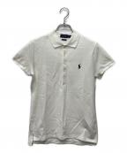 POLO RALPH LAURENポロ・ラルフローレン）の古着「ポロシャツ」｜ホワイト