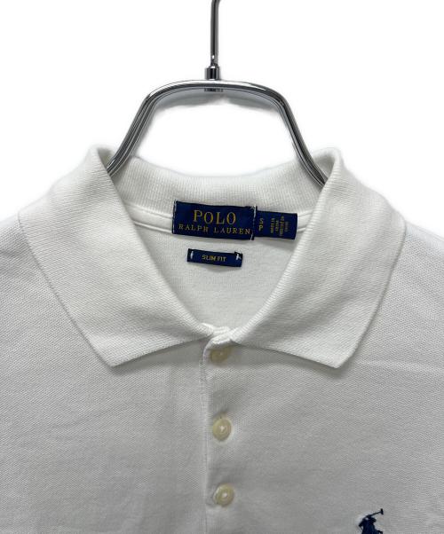 POLO RALPH LAUREN（ポロ・ラルフローレン）POLO RALPH LAUREN (ポロ・ラルフローレン) ポロシャツ ホワイト サイズ:Ｓの古着・服飾アイテム
