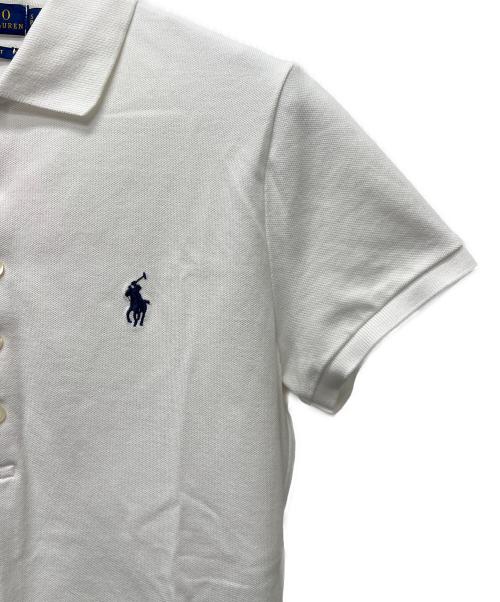 POLO RALPH LAUREN（ポロ・ラルフローレン）POLO RALPH LAUREN (ポロ・ラルフローレン) ポロシャツ ホワイト サイズ:Ｓの古着・服飾アイテム