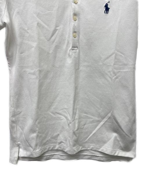 POLO RALPH LAUREN（ポロ・ラルフローレン）POLO RALPH LAUREN (ポロ・ラルフローレン) ポロシャツ ホワイト サイズ:Ｓの古着・服飾アイテム