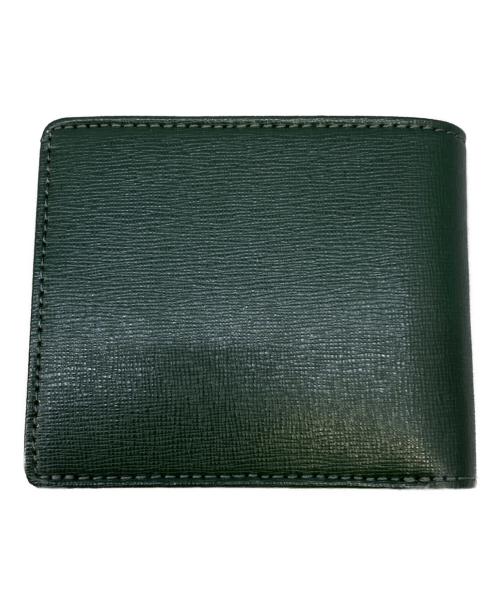 POLO RALPH LAUREN（ポロ・ラルフローレン）POLO RALPH LAUREN (ポロ・ラルフローレン) 2つ折り財布 グリーンの古着・服飾アイテム