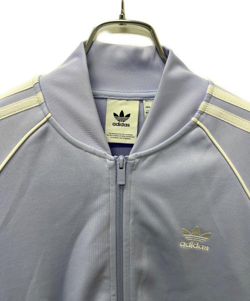 adidas（アディダス）adidas (アディダス) トラックジャケット パープル サイズ:Mの古着・服飾アイテム