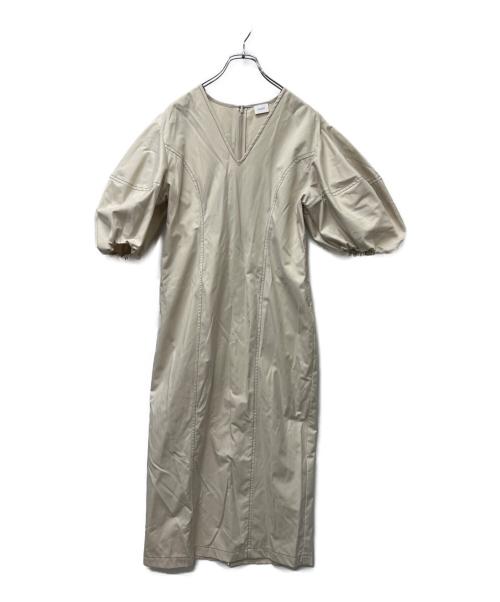 MANOF（マノフ）MANOF (マノフ) BICOLOR STICH ONE PIECE ベージュ サイズ:Ｓの古着・服飾アイテム