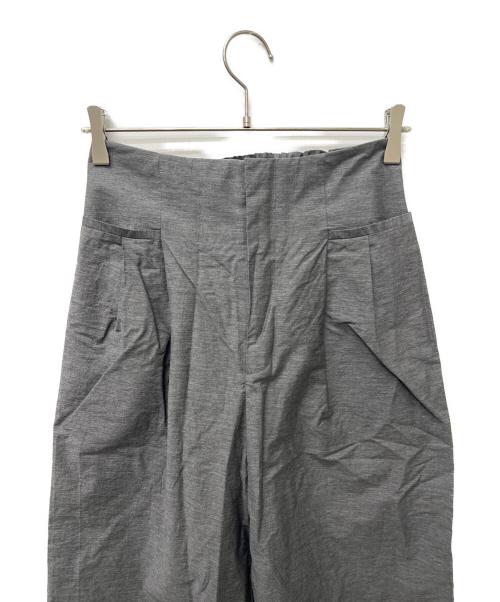 UNITED ARROWS（ユナイテッドアローズ）UNITED ARROWS (ユナイテッドアローズ) ワイドパンツ グレー サイズ:３８の古着・服飾アイテム