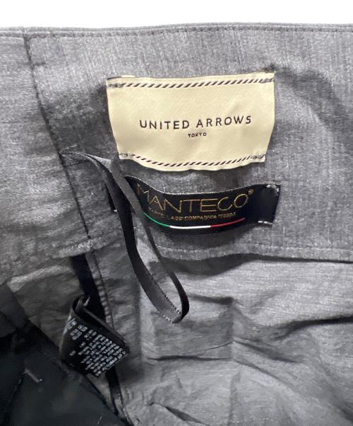 UNITED ARROWS（ユナイテッドアローズ）UNITED ARROWS (ユナイテッドアローズ) ワイドパンツ グレー サイズ:３８の古着・服飾アイテム