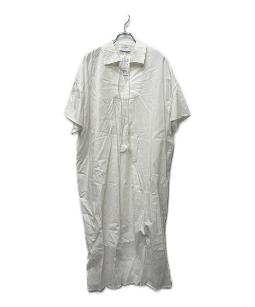 UNITED ARROWS（ユナイテッドアローズ）UNITED ARROWS (ユナイテッドアローズ) シャツワンピース ホワイト サイズ:３６の古着・服飾アイテム