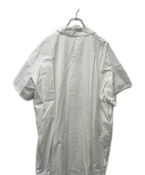 UNITED ARROWS（ユナイテッドアローズ）UNITED ARROWS (ユナイテッドアローズ) シャツワンピース ホワイト サイズ:３６の古着・服飾アイテム