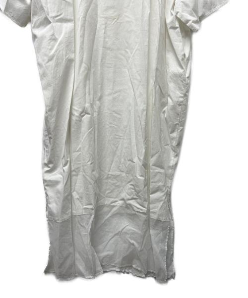 UNITED ARROWS（ユナイテッドアローズ）UNITED ARROWS (ユナイテッドアローズ) シャツワンピース ホワイト サイズ:３６の古着・服飾アイテム