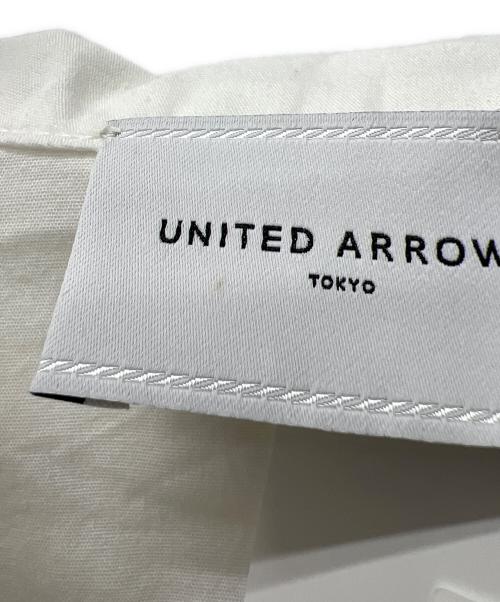 UNITED ARROWS（ユナイテッドアローズ）UNITED ARROWS (ユナイテッドアローズ) シャツワンピース ホワイト サイズ:３６の古着・服飾アイテム