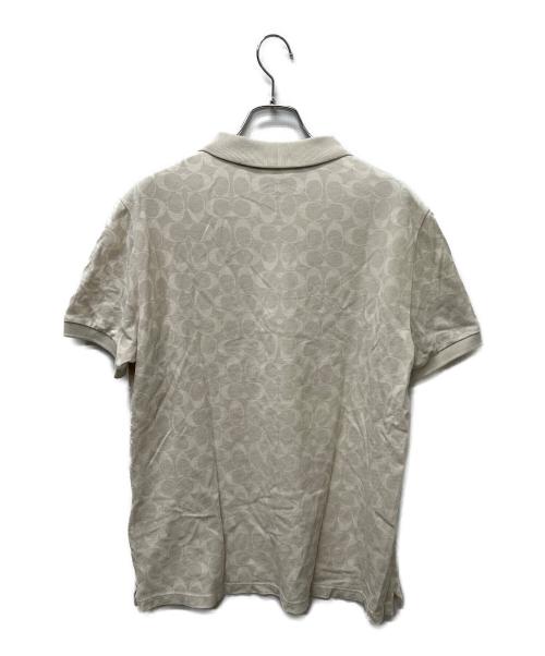COACH（コーチ）COACH (コーチ) 半袖ポロシャツ グレー サイズ:Ｌの古着・服飾アイテム
