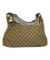 GUCCI（グッチ）の古着「ショルダーバッグ」｜ベージュ×ホワイト