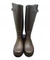 AIGLE (エーグル) レインロングブーツ ブラウン サイズ:35：6000円