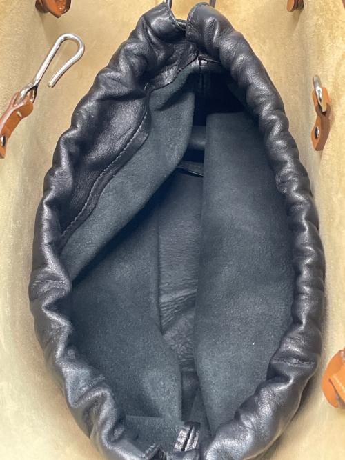 JIL SANDER（ジルサンダー）JIL SANDER (ジルサンダー) 2WAYショルダーバッグ ブラウンの古着・服飾アイテム