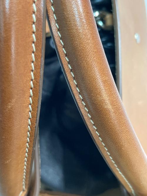 JIL SANDER（ジルサンダー）JIL SANDER (ジルサンダー) 2WAYショルダーバッグ ブラウンの古着・服飾アイテム