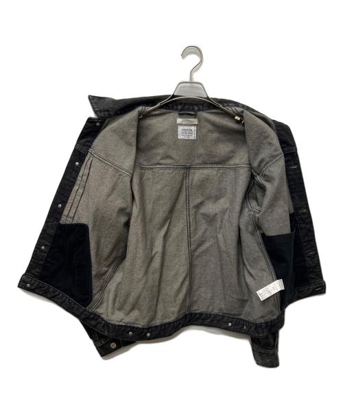 JOURNAL STANDARD relume（ジャーナルスタンダード レリューム）JOURNAL STANDARD relume (ジャーナルスタンダード レリューム) クラフト デニム トラッカージャケット ブラック サイズ:Mの古着・服飾アイテム