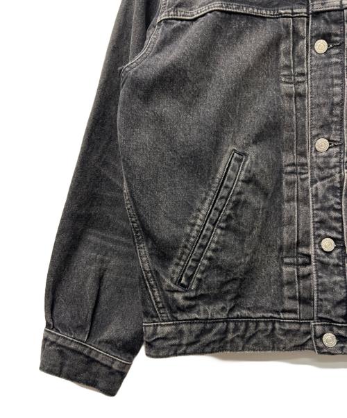 JOURNAL STANDARD relume（ジャーナルスタンダード レリューム）JOURNAL STANDARD relume (ジャーナルスタンダード レリューム) クラフト デニム トラッカージャケット ブラック サイズ:Mの古着・服飾アイテム