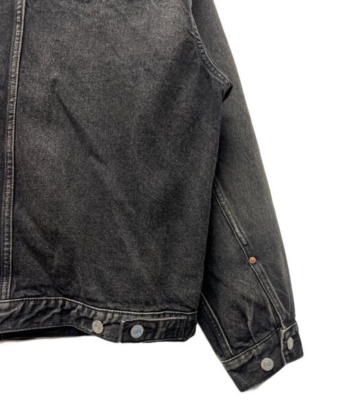JOURNAL STANDARD relume（ジャーナルスタンダード レリューム）JOURNAL STANDARD relume (ジャーナルスタンダード レリューム) クラフト デニム トラッカージャケット ブラック サイズ:Mの古着・服飾アイテム