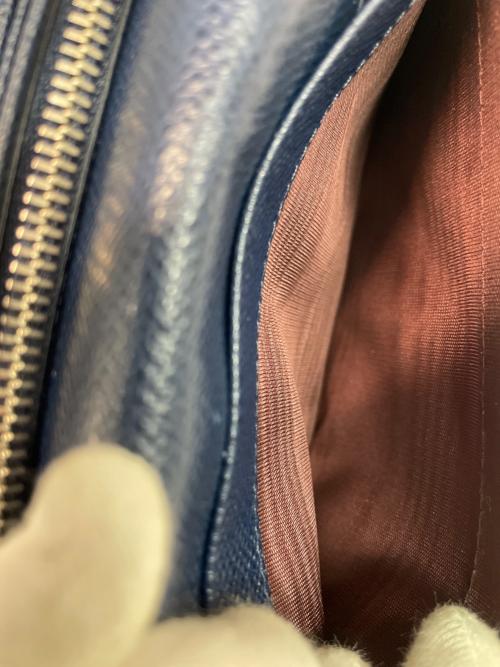 BVLGARI（ブルガリ）BVLGARI (ブルガリ) 長財布 ネイビーの古着・服飾アイテム