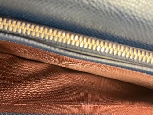 BVLGARI（ブルガリ）BVLGARI (ブルガリ) 長財布 ネイビーの古着・服飾アイテム