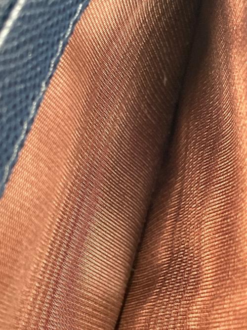 BVLGARI（ブルガリ）BVLGARI (ブルガリ) 長財布 ネイビーの古着・服飾アイテム