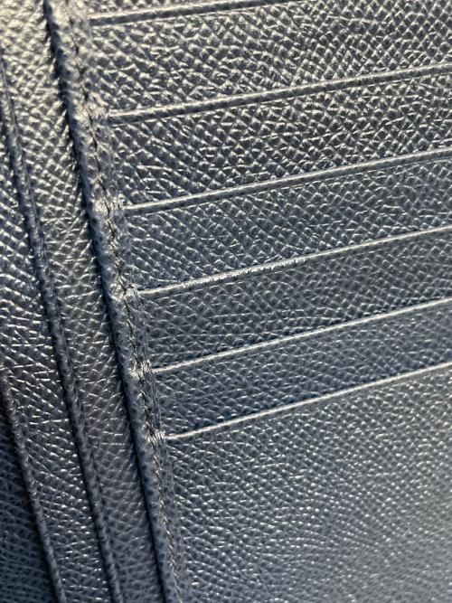BVLGARI（ブルガリ）BVLGARI (ブルガリ) 長財布 ネイビーの古着・服飾アイテム