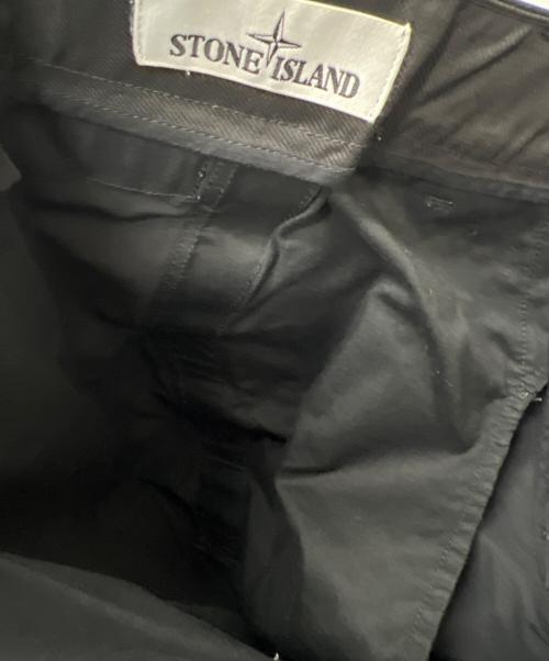 STONE ISLAND（ストーンアイランド）STONE ISLAND (ストーンアイランド) TWO WAYS STRETCH COTTON NYLON PANT ブラック サイズ:３３の古着・服飾アイテム