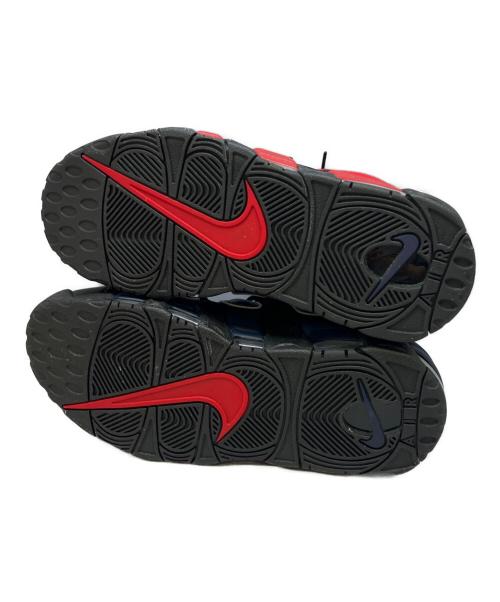 NIKE（ナイキ）NIKE (ナイキ) AIR MORE UPTEMPO 96 ブラック×ネイビー×レッド サイズ:26.5の古着・服飾アイテム