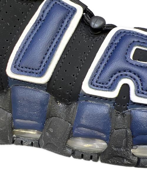 NIKE（ナイキ）NIKE (ナイキ) AIR MORE UPTEMPO 96 ブラック×ネイビー×レッド サイズ:26.5の古着・服飾アイテム