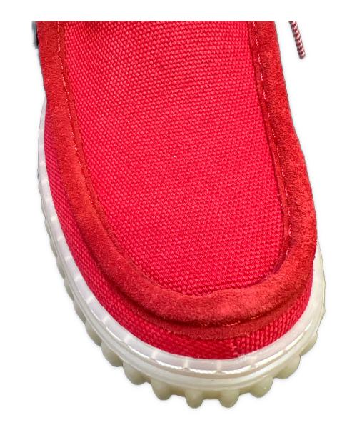 CLARKS（クラークス）CLARKS (クラークス) Torhill Lo レッド サイズ:7の古着・服飾アイテム