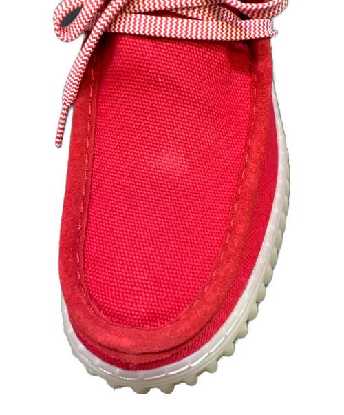 CLARKS（クラークス）CLARKS (クラークス) Torhill Lo レッド サイズ:7の古着・服飾アイテム