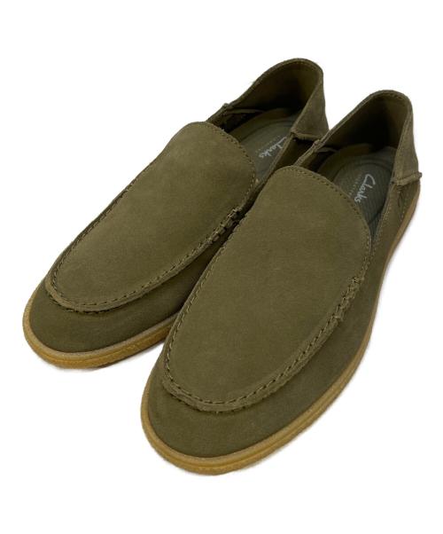 CLARKS（クラークス）CLARKS (クラークス) Clarkbay Step カーキ サイズ:7 1/2の古着・服飾アイテム