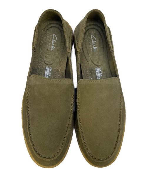 CLARKS（クラークス）CLARKS (クラークス) Clarkbay Step カーキ サイズ:7 1/2の古着・服飾アイテム