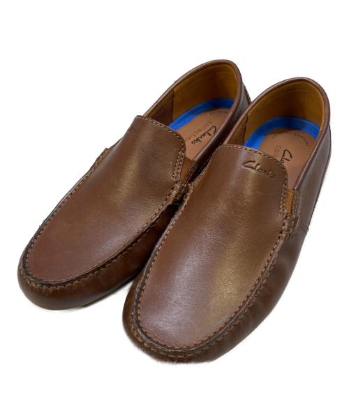 CLARKS（クラークス）CLARKS (クラークス) Markman Plain ブラウン サイズ:41の古着・服飾アイテム