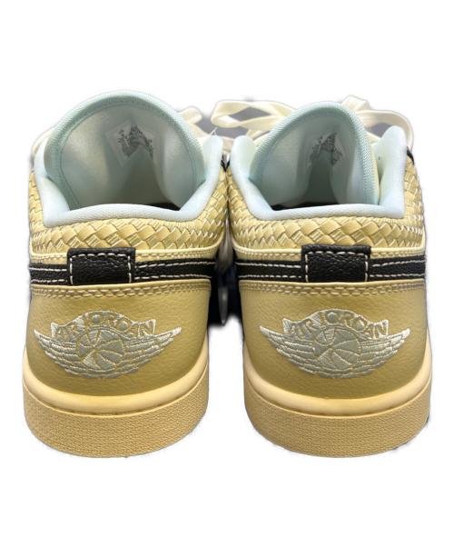 NIKE（ナイキ）NIKE (ナイキ) AIR JORDAN 1 LOW SE ベージュ×ブラック サイズ:27の古着・服飾アイテム