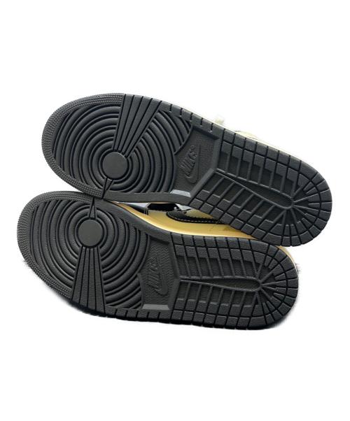 NIKE（ナイキ）NIKE (ナイキ) AIR JORDAN 1 LOW SE ベージュ×ブラック サイズ:27の古着・服飾アイテム