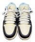 NIKE (ナイキ) AIR JORDAN 1 LOW SE ベージュ×ブラック サイズ:27：12000円