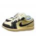 中古・古着 NIKE (ナイキ) AIR JORDAN 1 LOW SE ベージュ×ブラック サイズ:27：12000円