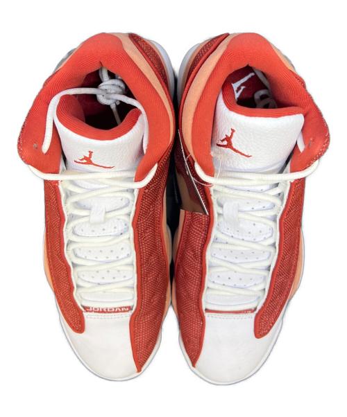 NIKE（ナイキ）NIKE (ナイキ) AIR JORDAN 13 RETRO レッド×ホワイト サイズ:27の古着・服飾アイテム